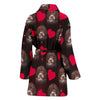 Lagotto Romagnolo Dog Patterns Print Women's Bath Robe-Free Shipping