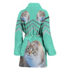 Ragamuffin Cat Print Women's Bath Robe-Free Shipping