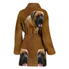 Amazing South African Boerboel Dog Print Women's Bath Robe-Free Shipping