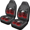 Limited Edition-Gun And Skull Print Car Seat Covers-Free Shipping