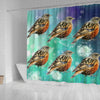 Lovely Accentor Bird Print Shower Curtains-Free Shipping