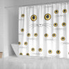 Cute Cats Eyes Print Shower Curtain-Free Shipping