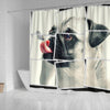 Cute Pug Dog Image Art Print Shower Curtains-Free Shipping