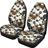 Pug Patterns Print Car Seat Covers-Free Shipping
