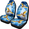 Salmon-Crested Cockatoo Print Car Seat Covers- Free Shipping