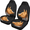 Cute Basenji Dog Print Car Seat Covers- Free Shipping