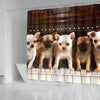 Chihuahua Print Shower Curtain-Free Shipping