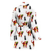 Colorful Cat Patterns Print Women's Bath Robe-Free Shipping