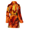 Abyssinian Cat Print Women's Bath Robe-Free Shipping