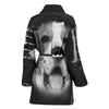 Beagle Dog Print Women's Bath Robe-Free Shipping
