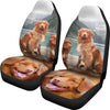 Nova Scotia Duck Tolling Retriever Dog Print Car Seat Covers-Free Shipping