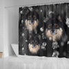 Finnish Lapphund Print Shower Curtains-Free Shipping