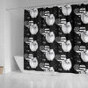 Pomeranian Dog Patterns Print Shower Curtain-Free Shipping