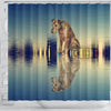 Amazing Irish Terrier Dog Print Shower Curtain-Free Shipping