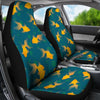 Gold Fish Pattern Print Car Seat Covers-Free Shipping