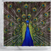 Lovely Peacock Bird Print Shower Curtains-Free Shipping