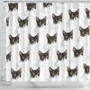 Cute Cats Print Shower Curtain-Free Shipping