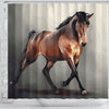Tennessee Walking Horse Print Shower Curtain-Free Shipping