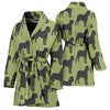 Bullmastiff Dog Pattern Print Women's Bath Robe-Free Shipping