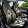 Cute Saint Bernard Dog Print Car Seat Covers- Free Shipping