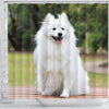 Spitz Dog Print Shower Curtains-Free Shipping