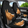 Cute Basenji Dog Print Car Seat Covers- Free Shipping