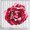 Rose Watercolor Art Print Shower Curtains-Free Shipping