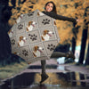 Borzoi Dog Print Umbrellas