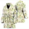 Bracco Italiano Dog Patterns Print Women's Bath Robe-Free Shipping