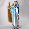 Andalusian horse Print Hooded Blanket