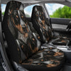 Bluetick Coonhound Dog In Lots Print Car Seat Covers-Free Shipping