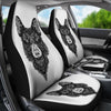German Shepherd Art Print Car Seat Covers- Free Shipping
