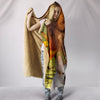 Papillon Dog Print Hooded Blanket