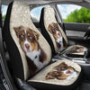 Miniature American Shepherd Print Car Seat Covers- Free Shipping