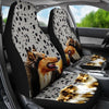Amazing Rough Collie Dog Print Car Seat Covers-Free Shipping