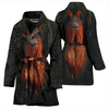 Tibetan Mastiff Dog Print Women's Bath Robe-Free Shipping