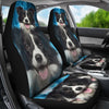 Border Collie Dog Print Car Seat Covers-Free Shipping