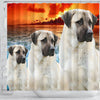 Anatolian Shepherd Print Shower Curtains-Free Shipping