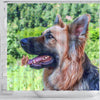 Amazing German Shepherd Dog Art Print Shower Curtains-Free Shipping