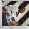 Normande Cattle (Cow) Print Shower Curtain-Free Shipping