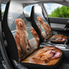 Nova Scotia Duck Tolling Retriever Dog Print Car Seat Covers-Free Shipping