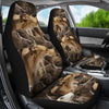 Greyhound Dog In Lots Print Car Seat Covers-Free Shipping