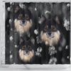 Finnish Lapphund Print Shower Curtains-Free Shipping