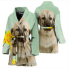 Anatolian Shepherd Dog Print Women's Bath Robe-Free Shipping