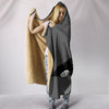 Amazing Border Collie Dog Print Hooded Blanket