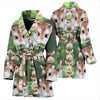 Roborovski Dwarf Hamster (Robo) Print Women's Bath Robe-Free Shipping