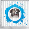 Amazing Aidi Dog Print Shower Curtain-Free Shipping