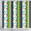 Shih-poo Dog Print Shower Curtain-Free Shipping