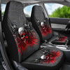 Limited Edition-Gun And Skull Print Car Seat Covers-Free Shipping
