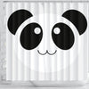 Cute Panda Bear Art Print Shower Curtains-Free Shipping